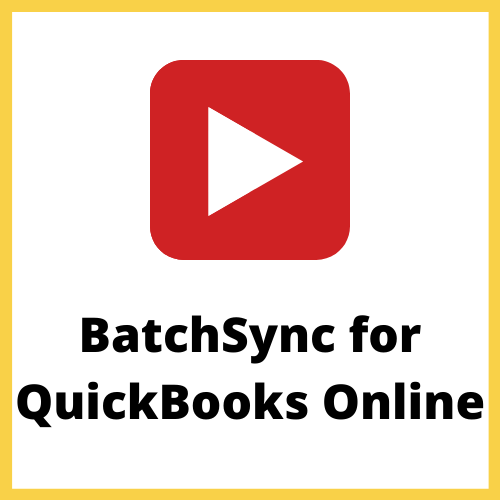 BatchSync for QuickBooks Online