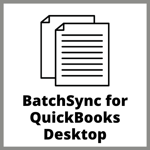 BatchSync to QuickBooks Desktop